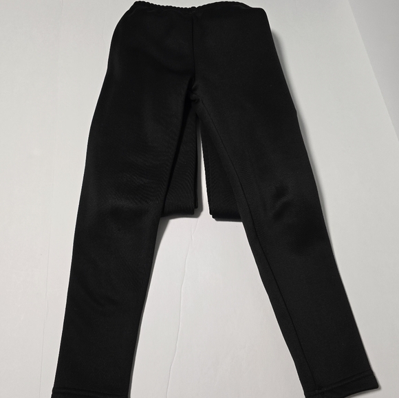 Pixie Girl Size 7/8 Black Leggings Bundle With Smooth Stretchy Fabric - Picture 3 of 13
